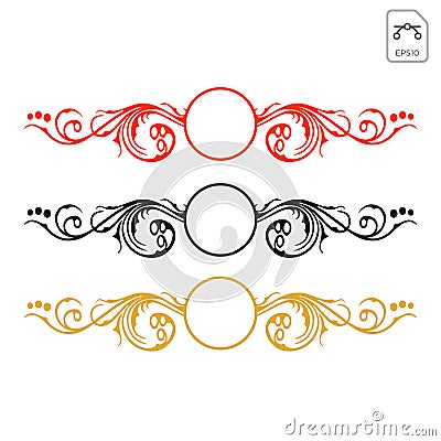 tribal abstract decals wrap for vehicle vector illustration Vector Illustration