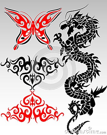 Tribal designs Vector Illustration