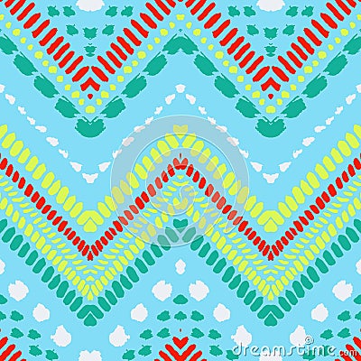 Tribal ethnic seamless pattern Vector Illustration