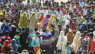 Tribal Festival. Editorial Stock Photo