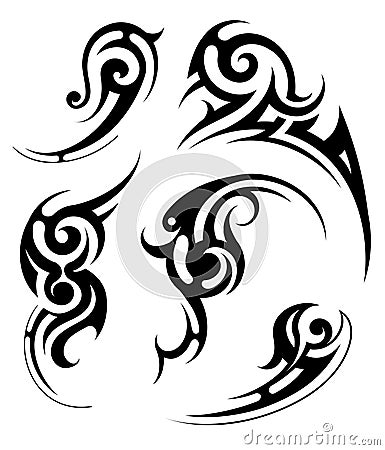 Tribal tattoo Vector Illustration