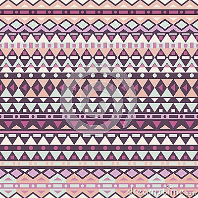 Tribal vector seamless pattern. Vector Illustration