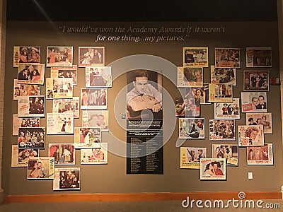 Tribute to Bob Hope at World Golf Hall of Fame. Editorial Stock Photo