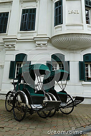 Tricycle Stock Photo