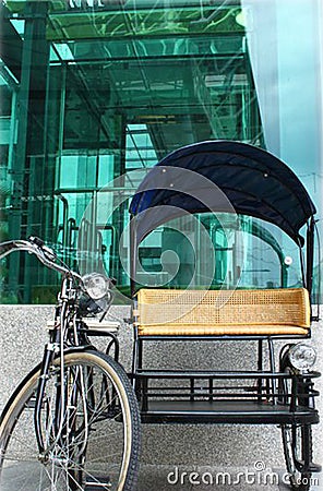 Tricycle Stock Photo