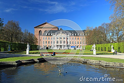 Trier palace Editorial Stock Photo