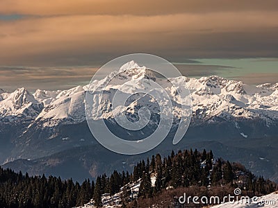 Triglav mountain Stock Photo