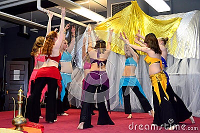 Trikhala Bellydancers Spring Extravaganza Editorial Stock Photo