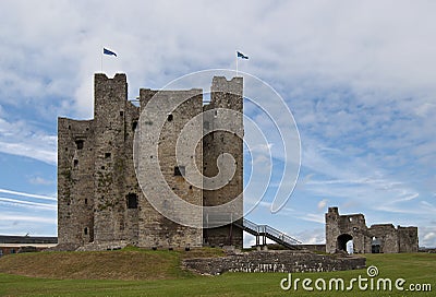 Trim castle, Ireland Stock Photo