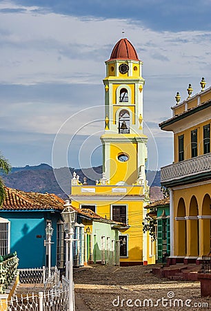 Trinidad, Cuba. National Museum of the Struggle Against Bandits Stock Photo