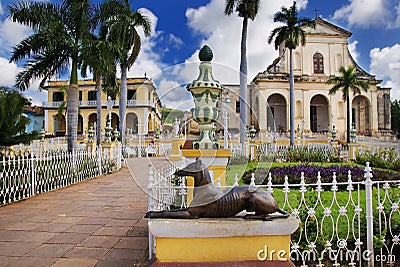 Trinidad town, cuba Stock Photo