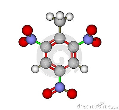 Trinitrotoluene (TNT) Stock Photo