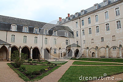 Trinity Abbey - VendÃ´me - France Stock Photo