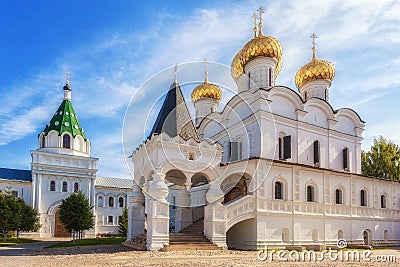 Trinity Cathedral - landmark of the Ipatiev Monastery, Kostroma, Russia Stock Photo