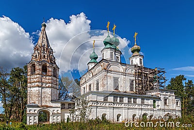 Troitse-Gledensky Monastery, Veliky Ustyug, Russia Stock Photo