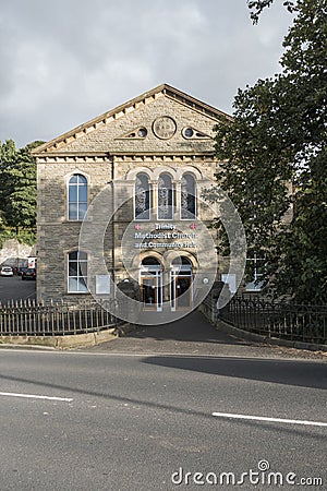 Trinity Methodist Church, Clitheroe Editorial Stock Photo