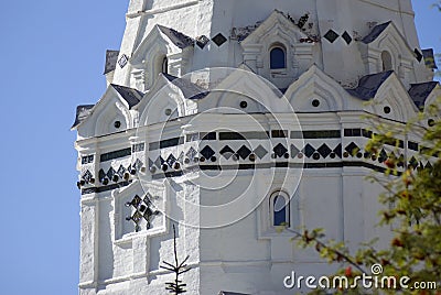 Architecture of Trinity Sergius Lavra in Russia. Stock Photo