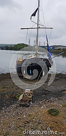 Pirateship Plymouth Stock Photo