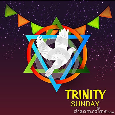 Trinity Sunday. Stock Photo