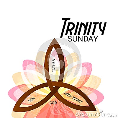 Trinity Sunday. Stock Photo