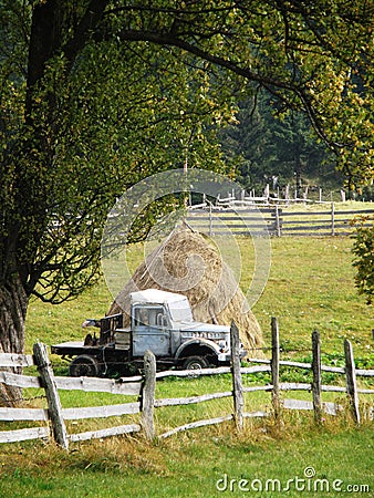 Trip in Cheile Gradistei, Romania Stock Photo