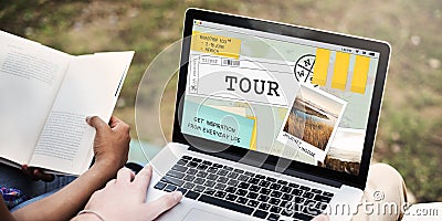 Trip Travel Destinatiion Explore Tour Concept Stock Photo