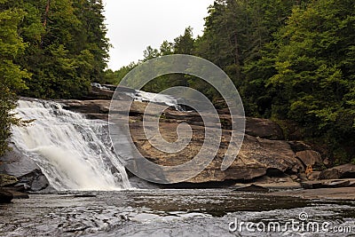 Triple Falls Stock Photo