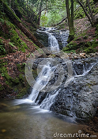 Triple Falls Stock Photo