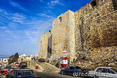 Tripoli Raymond De Saint Gilles Citadel Editorial Stock Photo