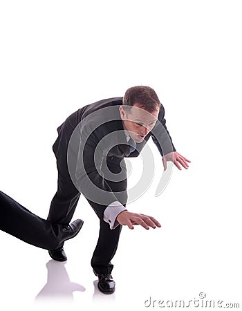 Tripped up Stock Photo