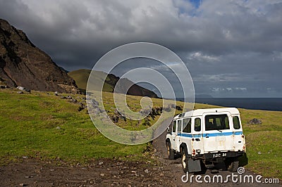 Tristan da Cunha Editorial Stock Photo