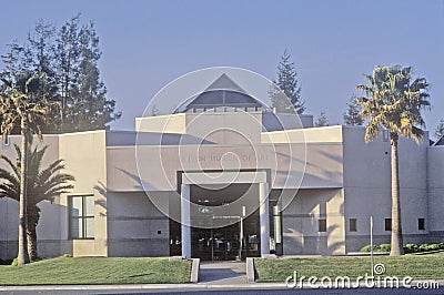 Triton Museum of Art in Santa Clara, Silicon Valley, California Editorial Stock Photo