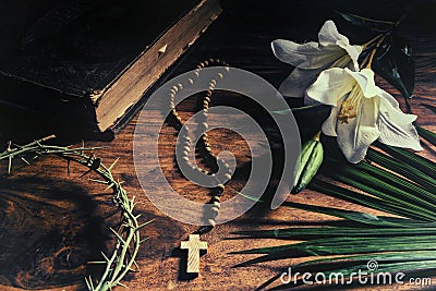 Triumph - Passion - Crucifixion - Resurrection Stock Photo