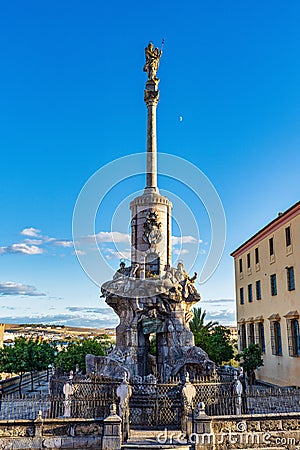 The Triumph of Saint Raphael, Triunfo de San Rafael in Cordoba, Spain Stock Photo