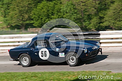 Triumph Spitfire Editorial Stock Photo