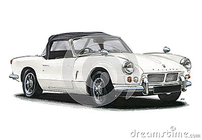 Triumph Spitfire Mk1 Editorial Stock Photo