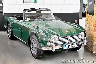 Triumph TR5 Editorial Stock Photo