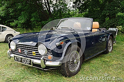 Triumph TR5 Convertible Editorial Stock Photo