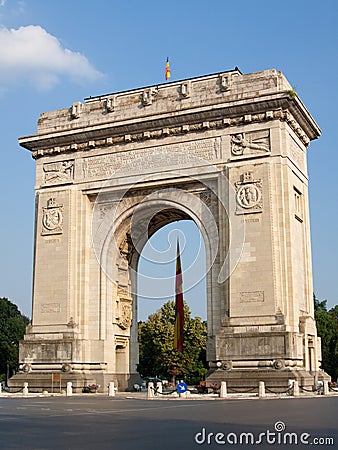 Triumphal Arch Stock Photo