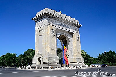 Triumphal Arch Stock Photo