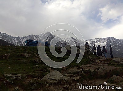 Triund Stock Photo