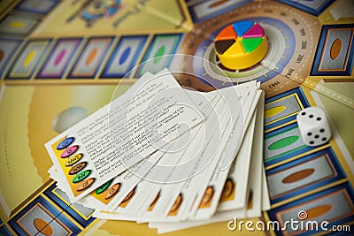 Trivial Pursuit 20th Anniversary Edition Editorial Stock Photo