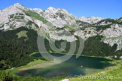 Trnovacko jezero Montenegro Stock Photo
