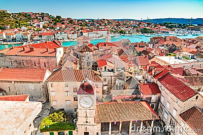 Trogir, Dalmatia, Croatia Editorial Stock Photo