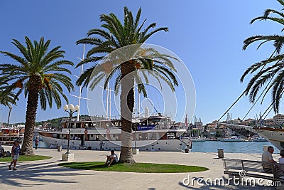 Trogir Editorial Stock Photo