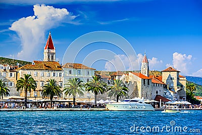 Trogir, Split, Dalmatia region of Croatia Editorial Stock Photo