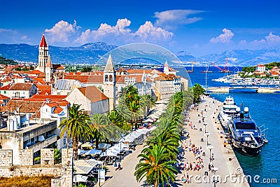 Trogir, Split, Dalmatia region of Croatia Editorial Stock Photo