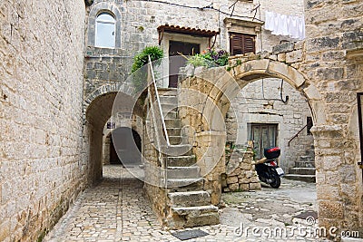 Trogir, town in Croatia Stock Photo