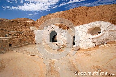 Troglodyte dwellings,Tunisia2 Stock Photo