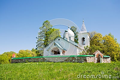 Troitsk church in Polenovo Stock Photo